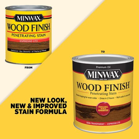 Minwax Wood Finish Semi-Transparent Early American Oil-Based Penetrating Wood Stain 0.5 pt 223004444